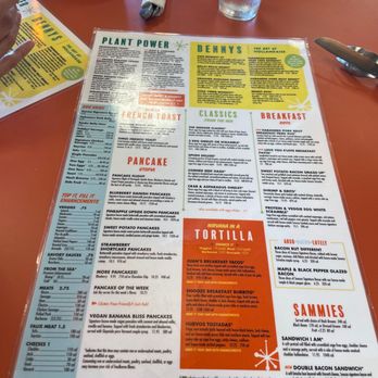 Snooze, an A.M. Eatery - Frontside of menu. - Breakfast & Brunch Near Me - Houston, Texas Snooze, an A.M. Eatery - Frontside of menu. - Breakfast & Brunch Near Me - Houston, Texas