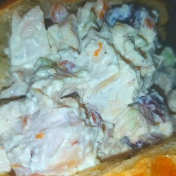 Roux On Canton - Chicken salad croissant sandwich - Southern Near Me - Roswell, Georgia