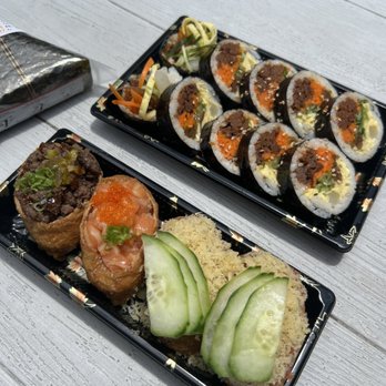 K-BOB - Spicy beef kimbap and yubu - Korean Near Me - San Ramon, California