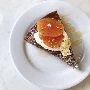 Tarocco - Citrus olive cake with pistachios - Mediterranean Near Me - Berkeley, California