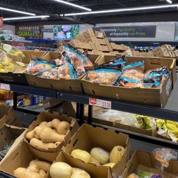 Produce in disarray
