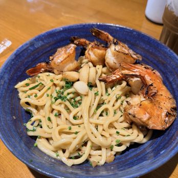 NEP Cafe - Irvine - Shrimp Garlic Noodle- it was alright , it was try and needs more savory flavor into it - Breakfast & Brunch Near Me - Irvine, California NEP Cafe - Irvine - Shrimp Garlic Noodle- it was alright , it was try and needs more savory flavor into it - Breakfast & Brunch Near Me - Irvine, California
