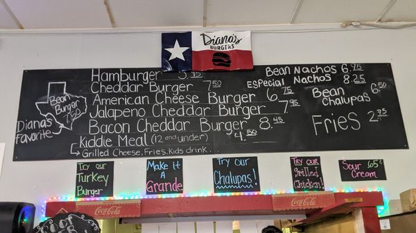 Menu photo 3 Diana's Burgers San Antonio, TX