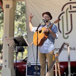 Fabric - Fabric gathers at the Minnehaha Falls Bandshell for most of the summer. We like to be mobile!