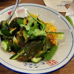 Cucumber salad Cucumber salad