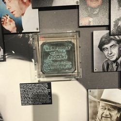 famous endings museum - Actual original grave marker for Humphrey Bogart