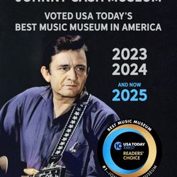 Johnny Cash Museum - Voted USA Today's Best Music Museum in America 3 years in a row