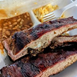 Pork Ribs Westside Pit Bbq LawLers Barbecue Gift Greeting Cards