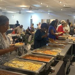 Food offered at the buffet