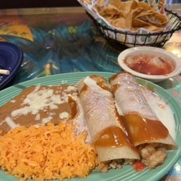Seafood Enchiladas
