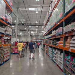 Costco Business Center - One of the many rows of merchandise.