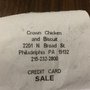 Crown Chicken and Biscuit