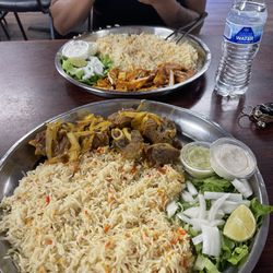 Taste of Africa Cuisine - Goat with rice