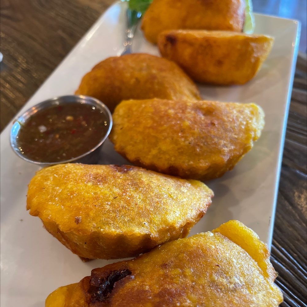 a plate of fried food a plate of fried food