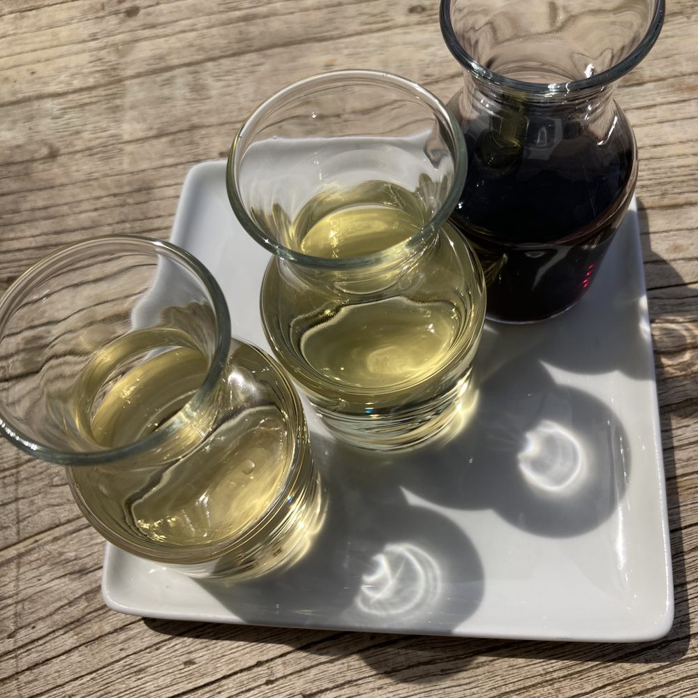 Folktale Winery - (Left to right): White Witch, Estate SH Chardonnay, Joseph's Blend - Wineries Near Me - Carmel, California Folktale Winery - (Left to right): White Witch, Estate SH Chardonnay, Joseph's Blend - Wineries Near Me - Carmel, California