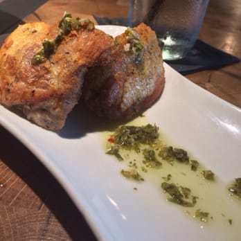 Carson Kitchen - Chicken tights with chimiccuri sauce - New American Near Me - Las Vegas, Nevada