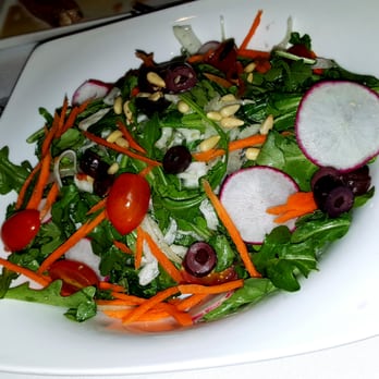 Bordeaux - Market Salad Fennel, Cherry Tomatoes, Kalamata Olives, Radishes, Arugula, Lemon Vinaigrette - Kosher Near Me - Midwood, New York Bordeaux - Market Salad Fennel, Cherry Tomatoes, Kalamata Olives, Radishes, Arugula, Lemon Vinaigrette - Kosher Near Me - Midwood, New York
