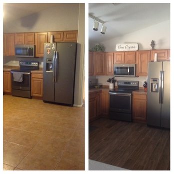 Brandi Carpet - Kitchen flooring before and after - Flooring Near Me - Glendale, Arizona