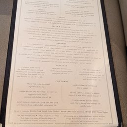Midday menu Midday menu