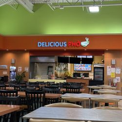 Delicious Pho - Food court food stand.