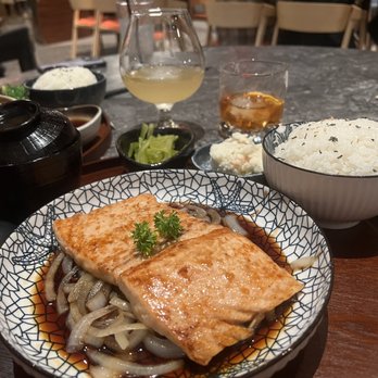 Twenty Five Sushi House - Salmon Teriyaki Teishoku Set - Japanese Near Me - Katy, Texas Twenty Five Sushi House - Salmon Teriyaki Teishoku Set - Japanese Near Me - Katy, Texas