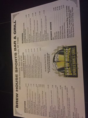 Menu photo 1 Brew House New Hyde Park, NY