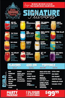 Menu photo 7 Austin Daiquiri Factory Austin, TX Menu photo 7 Austin Daiquiri Factory Austin, TX