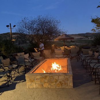 Roar and Snore - Fire pit area for smores and gathering - Campgrounds Near Me - Escondido, California