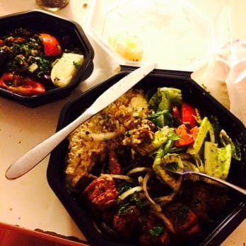 Zaytoon - Lamb kebob and Tabouli came with pita breads!! - Lebanese Near Me - Santa Barbara, California Zaytoon - Lamb kebob and Tabouli came with pita breads!! - Lebanese Near Me - Santa Barbara, California