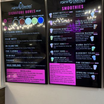 Raining Berries - Coffee & Tea Near Me - Tampa, Florida