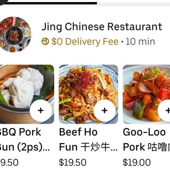 Jing Chinese Restaurant - Steamed Pork buns, beef  with noodles and sweet and sour pork - Chinese Near Me - Toronto, Ontario