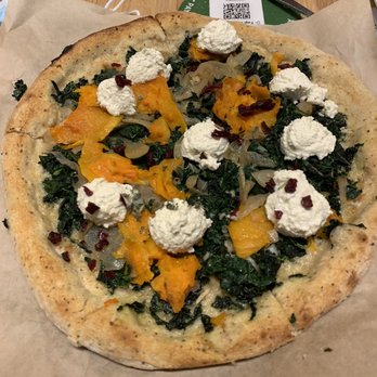 True Food Kitchen - Butternut Squash Pizza - New American Near Me - Hackensack, New Jersey True Food Kitchen - Butternut Squash Pizza - New American Near Me - Hackensack, New Jersey