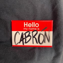 Brotique 505 - Name tag pin I bought from Brotique