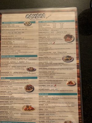 Menu photo 4 Oaxaca Mexican Cuisine Weatherford, TX Menu photo 4 Oaxaca Mexican Cuisine Weatherford, TX