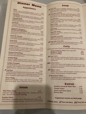 Menu photo 3 Thai Thani Norwood, MA