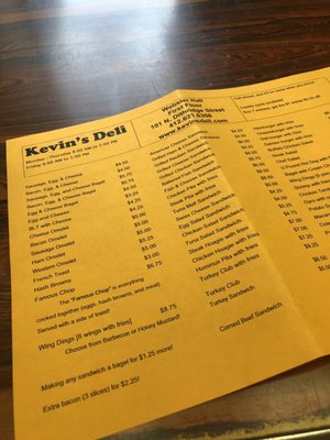 Menu photo 3 Kevin's Deli Pittsburgh, PA Menu photo 3 Kevin's Deli Pittsburgh, PA