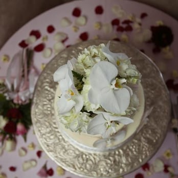 Flowers By Appointment Only - The cake topper, ribbons, and sprinkled flower petals adorning our cake were tasteful and exquisite. - Party & Event Planning Near Me - Los Angeles, California Flowers By Appointment Only - The cake topper, ribbons, and sprinkled flower petals adorning our cake were tasteful and exquisite. - Party & Event Planning Near Me - Los Angeles, California