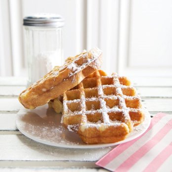Ace Endico To Go - a plate of waffles with powdered sugar - Food Delivery Services Near Me - Brewster, New York Ace Endico To Go - a plate of waffles with powdered sugar - Food Delivery Services Near Me - Brewster, New York