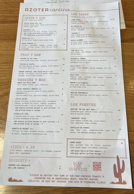 Menu photo 8 Azotea Cantina Atlanta, GA Menu photo 8 Azotea Cantina Atlanta, GA