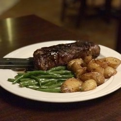 Marcelo's Bistro - New York strip, perfect!