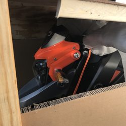A sneak peek inside the crate