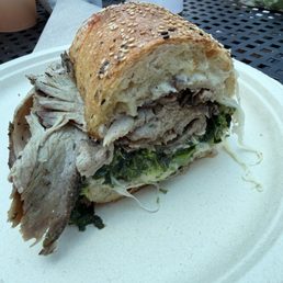 ROSSI RABE with pork ROSSI RABE with pork