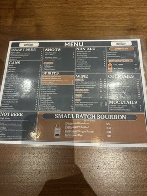 Menu photo 1 Cottle Village Cottleville, MO