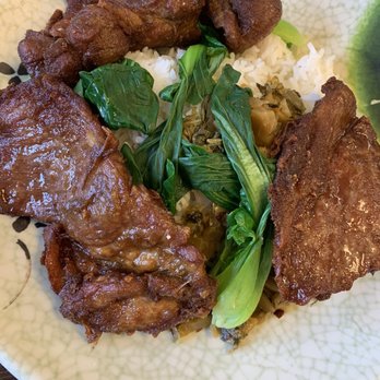 Golden Harbor Authentic Chinese Cuisine - Boneless Pork Chop with Rice - Chinese Near Me - Champaign, Illinois