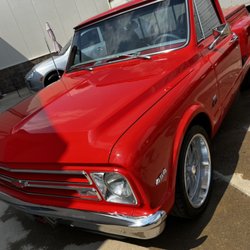 Muscle Man Mobile Detail & Pressure Wash - Wash & Wax on this gorgeous Classic Chevy!