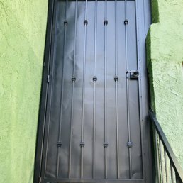 Our security door.