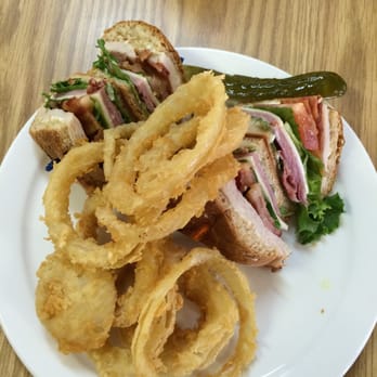 Main Street Cafe - Delicious Main Street Club Sandwich - Cafes Near Me - San Angelo, Texas