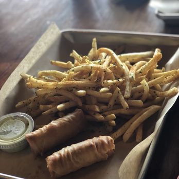 Nguyen's Kitchen - Cajun fries and egg rolls - Vietnamese Near Me - Costa Mesa, California