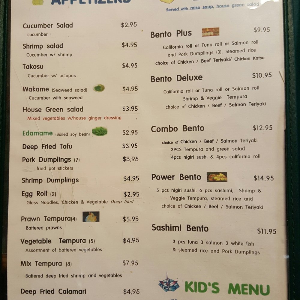 Bento Plus - Menu 2 - Japanese Near Me - Gresham, Oregon Bento Plus - Menu 2 - Japanese Near Me - Gresham, Oregon