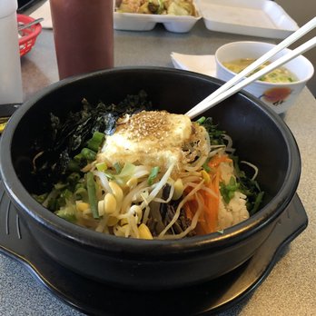 Kaya Restaurant - A vegetarian version of the Bimbibap and it was delicious! - Japanese Near Me - High Point, North Carolina